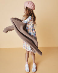 Washable Cashmere Oversized Fisherman Cardigan - 10 / Oatmeal