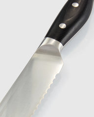 Fully Forged German Stainless Steel Serrated Bread Knife - One Size / No Color