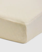 Organic Waterproof Crib Mattress Protector - One Size / Natural
