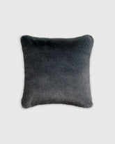 Luxury Faux Fur Pillow Cover - 20x20 / Slate