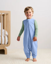 Bamboo Sleep Bag Walker 1.5 TOG - M / Colony Blue