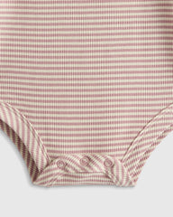 Softest Rib Long Sleeve Bodysuit - 0-3M / Violet Mist