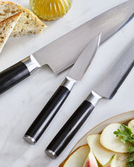 Essential Japanese Damascus Steel Knife Set - One Size / No Color