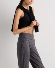 Ultra-Soft Mid-Rise Jogger - XS / Heather Charcoal