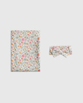 Bamboo Swaddle & Bow Layette Set - One Size / Soft Ditsy Floral
