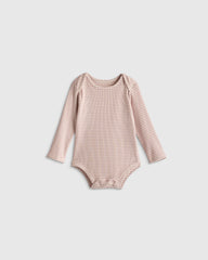 Softest Rib Long Sleeve Bodysuit - 0-3M / Violet Mist