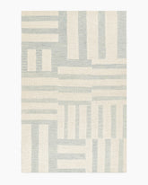 Jack Hand-Tufted Wool Rug - 3'6" x 5'6" / Blue