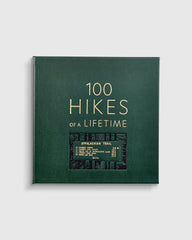 100 Hikes of a Lifetime Leather Bound Book - One Size / No Color