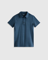 Flowknit Breeze Polo - 6 / Heather Ocean Navy