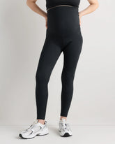 Ultra-Soft Maternity Legging - XS / Heather Black