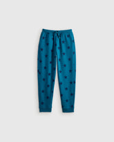 Organic Cotton French Terry Joggers - 6 / Blue Stars