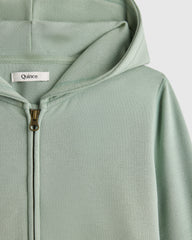 SuperSoft Fleece Zip Up Hoodie - 6 / Soft Sage