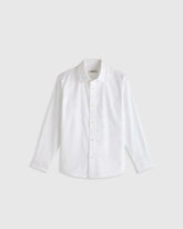 Organic Cotton Oxford Non-Iron Dress Shirt - 6 / White