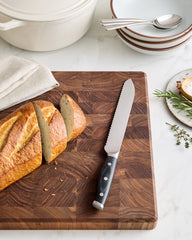 Fully Forged German Stainless Steel Serrated Bread Knife - One Size / No Color