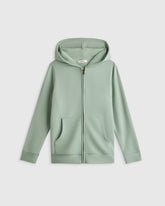 SuperSoft Fleece Zip Up Hoodie - 6 / Soft Sage