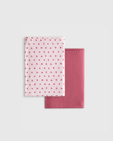 Bamboo Swaddle 2-Pack - One Size / Painted Hearts