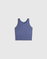 Girls Ultra-Form Fitted Tank - 6 / Storm Blue