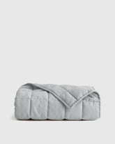 European Linen Toddler Quilt - One Size / Mist