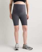 Ultra-Form Maternity Pocket Bike Short 9" - XS / Dark Coal