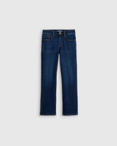 Boys Stretch Straight Jeans - 6 / Dark Wash