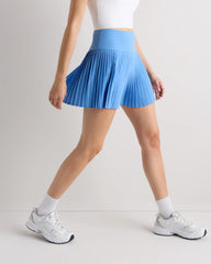 Court Sport Pleated Tennis Skirt - XS / Azul Blue