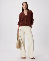 Italian Suede Bucket Crossbody - One Size / Sand