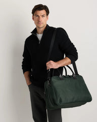 Voyage Nylon Split Travel Bag - One Size / Dark Green