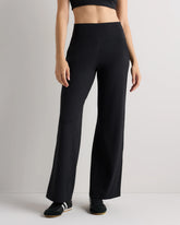 Ultra-Form High-Rise Wide Leg Pants - XS / Black