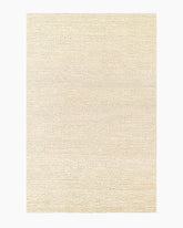 Tribeca Handwoven Wool Rug - 3' x 5' / Cream