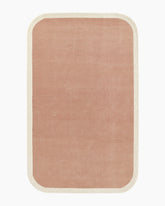 Colorful Curves Hand-Tufted Rug - 3'6" x 5'6" / Pink