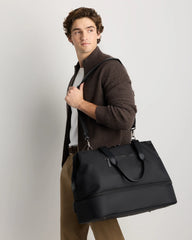 Voyage Nylon Dual Compartment Weekender - One Size / Black