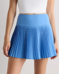 Court Sport Pleated Tennis Skirt - XS / Azul Blue