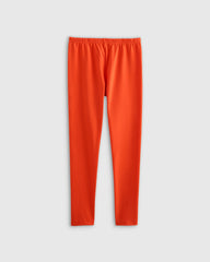 Organic Cotton Leggings - 6 / Red
