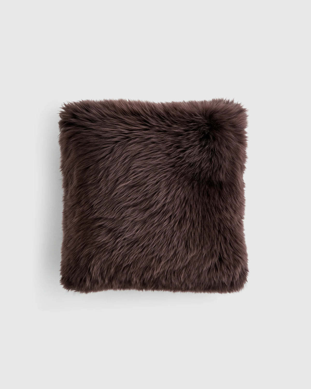 Natural Sheepskin Accent Pillow Cover - 20x20 / Ivory