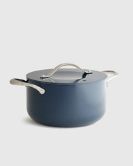 Ceramic Nonstick Soup Pot: 6QT - One Size / Navy