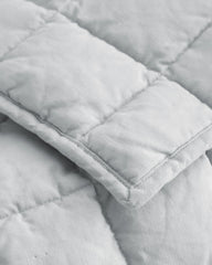 European Linen Toddler Quilt - One Size / Mist