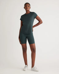 Flowknit Breeze Tee - XS / Heather Green