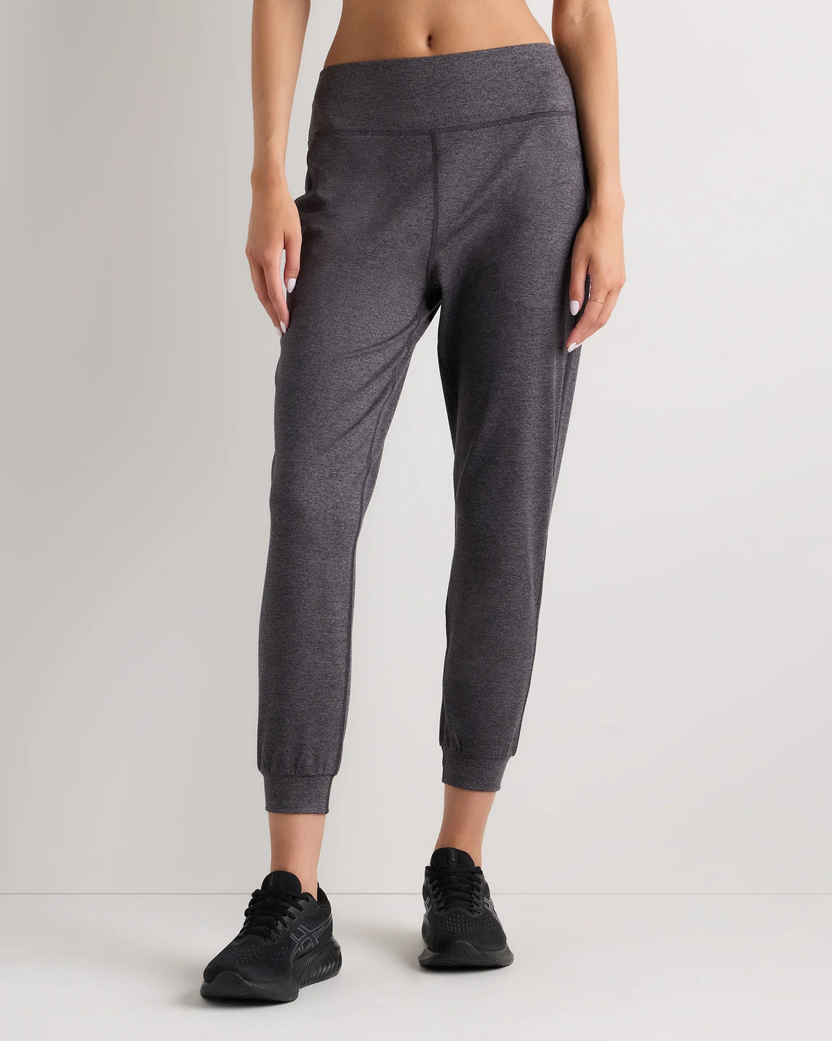 Ultra-Soft Mid-Rise Jogger - XS / Heather Charcoal