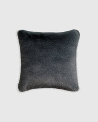 Luxury Faux Fur Pillow Cover - 20x20 / Slate