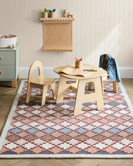 Leah Hand-Tufted Wool Rug - 5' x 8' / Multi