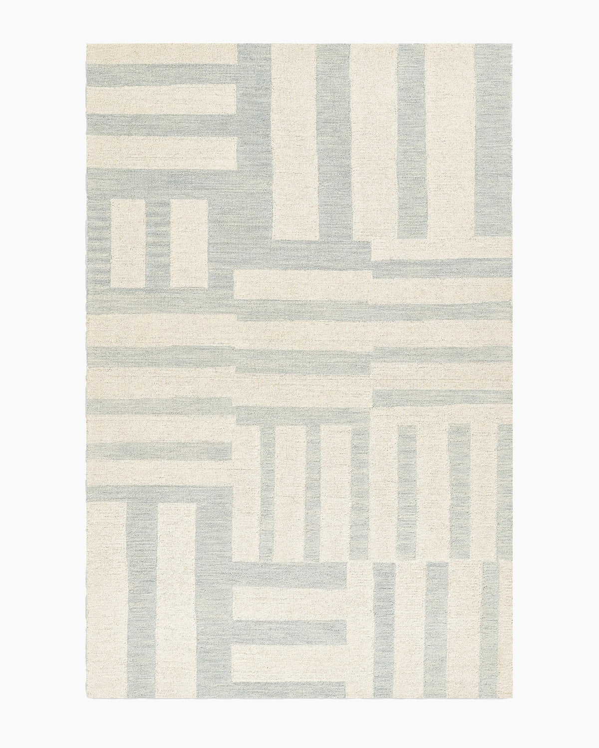 Jack Hand-Tufted Wool Rug - 3'6" x 5'6" / Blue