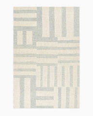 Jack Hand-Tufted Wool Rug - 3'6" x 5'6" / Blue