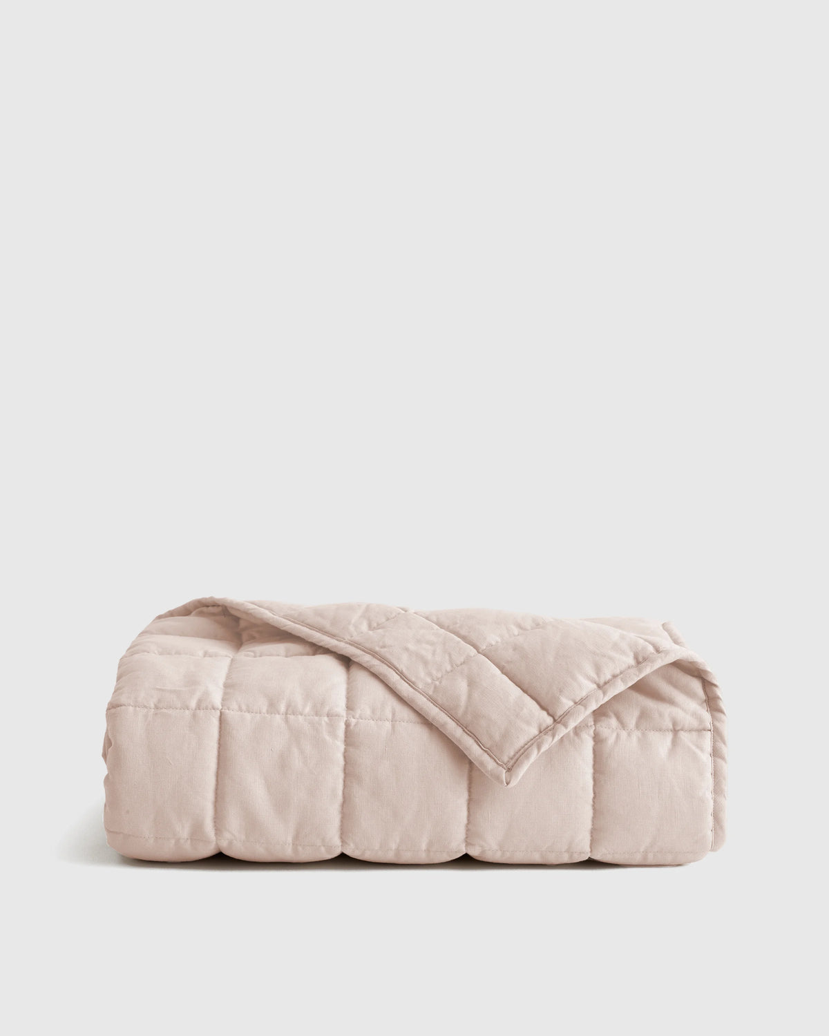European Linen Toddler Quilt - One Size / Mist