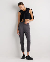 Ultra-Soft Mid-Rise Jogger - XS / Heather Charcoal