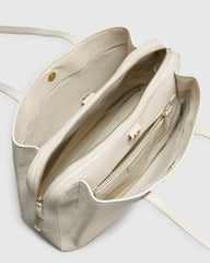 Vivienne Work Tote - One Size / Soft Ivory