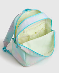 Recycled Double Pocket Backpack - One Size / Rainbow Clouds