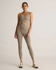 Ultra-Soft High-Rise Legging - XS / Heather Oatmeal