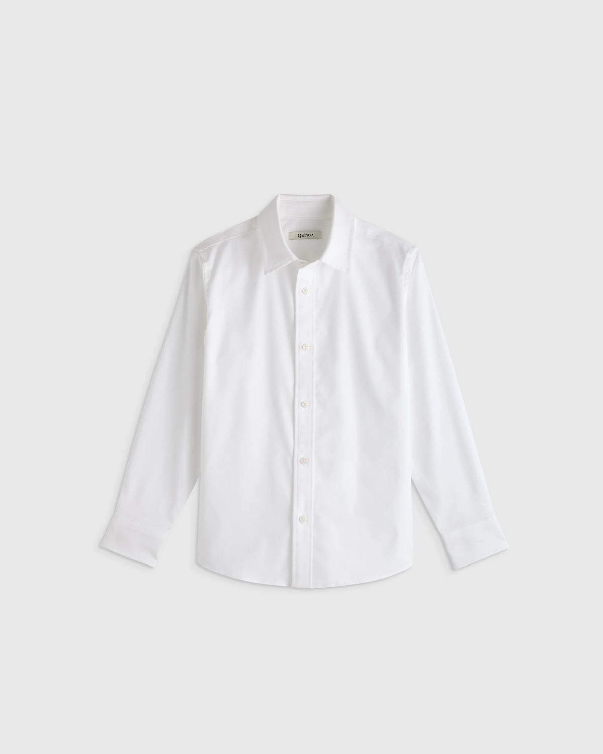 Organic Cotton Oxford Non-Iron Dress Shirt - 6 / White