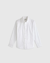 Organic Cotton Oxford Non-Iron Dress Shirt - 6 / White