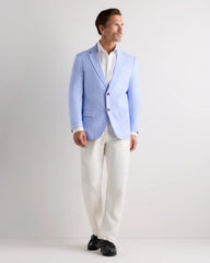 100% European Linen Blazer - XS / French Blue